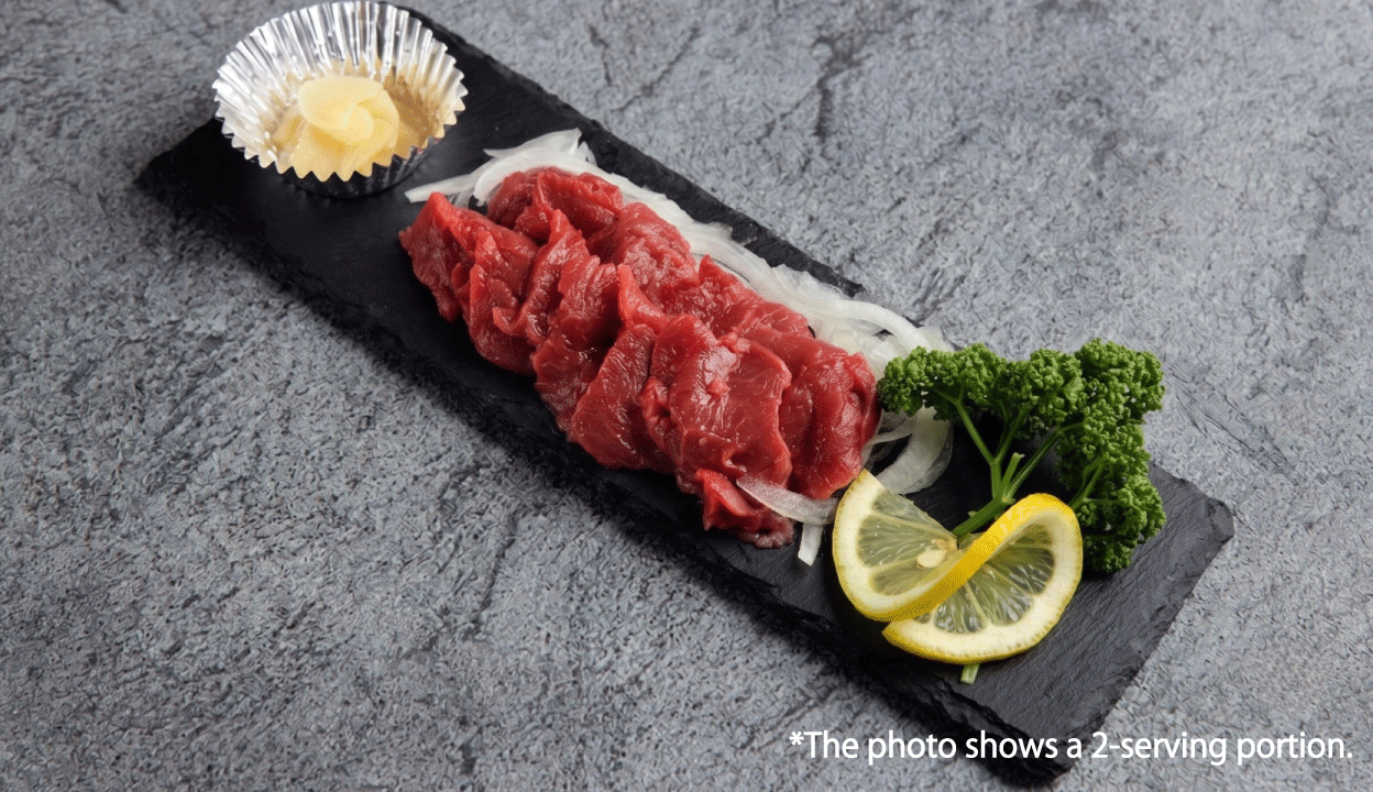 100% Japanese-Grown Horse Sashimi (Lean)