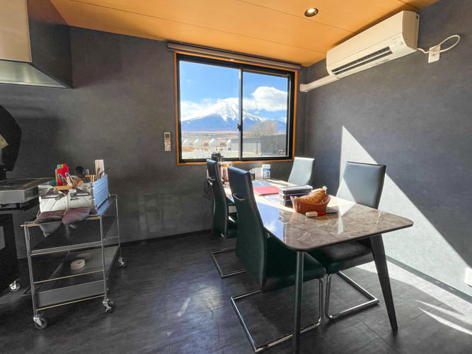 All-weather private dining with a view of Mount Fuji.イメージ画像 2
