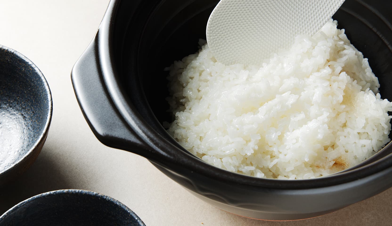 Yamanashi prefecture's special "Rihokumai  Koshihikari" rice pot rice 2 go(cups)