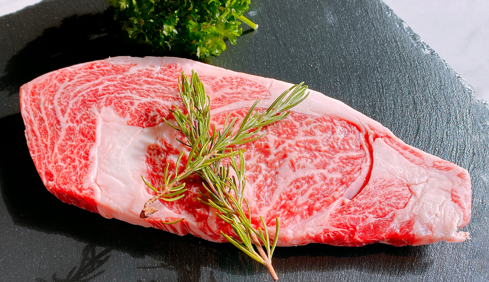 Exclusively selected Kosh Beef(Japanese beef) ribeye 1 piece of steak