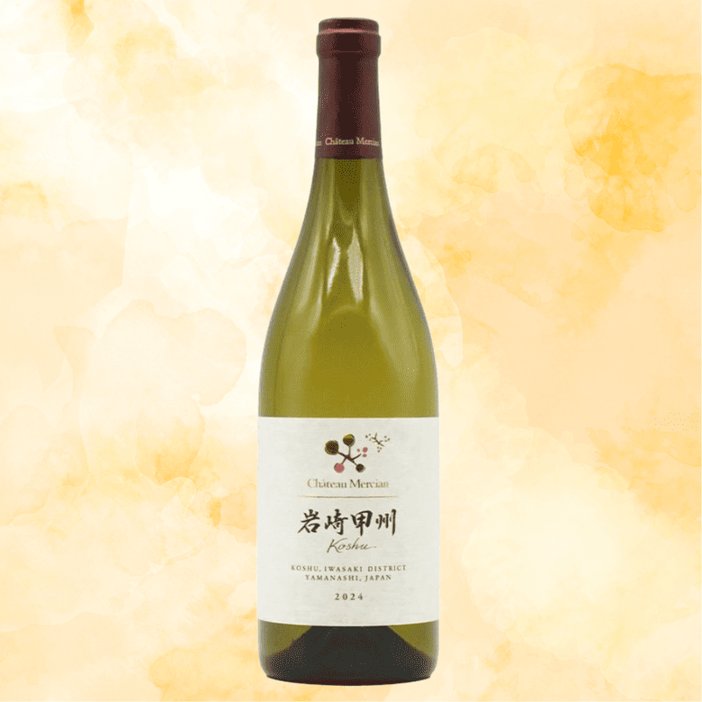 “甲州葡萄酒鳟鱼薄切”דChâteau Mercian Iwasaki Koshu”